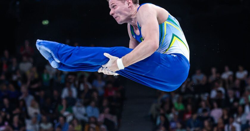 Diogo Soares avança à final da ginástica artística masculina em Paris