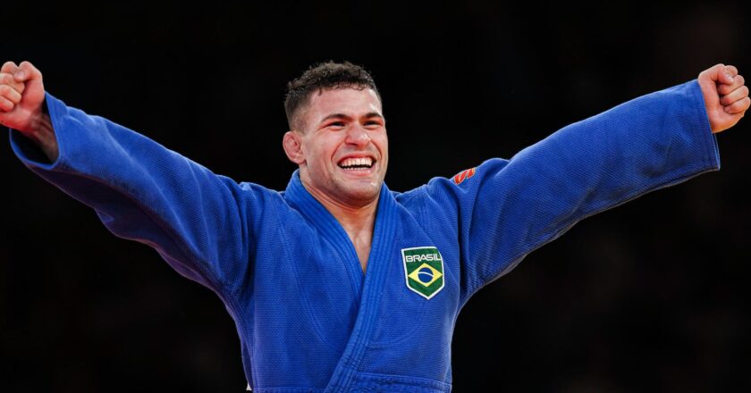 Willian Lima conquista prata no judô, a 1ª medalha do Brasil em Paris