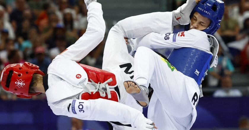 Maria Clara perde no Taekwondo, mas ainda tem chance para o bronze