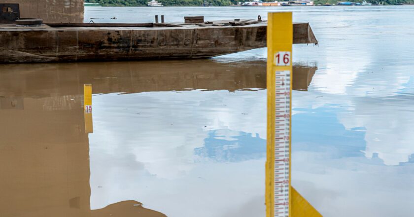 Amazonía: el río Madeira baja 35 cm y alcanza su mínimo