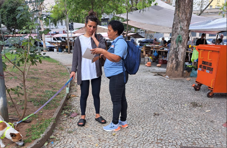 Campanha de incentivo à coleta seletiva da Comlurb estará em feira livre de Padre Miguel