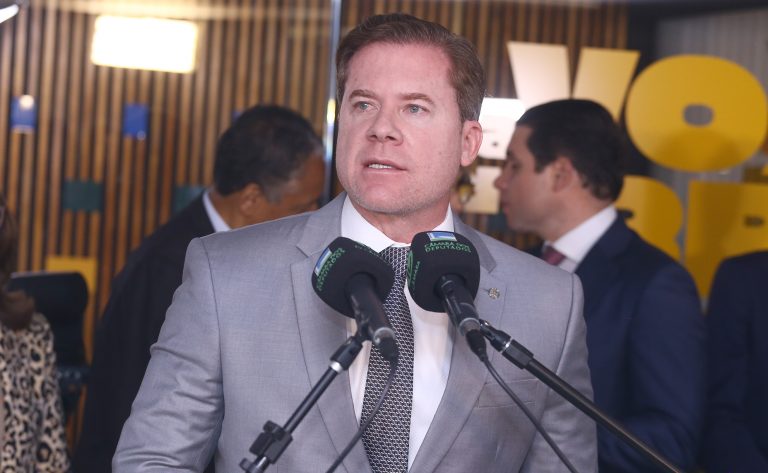 Inauguração do estúdio multimídia. Dep. Marx Beltrão (PP-AL)