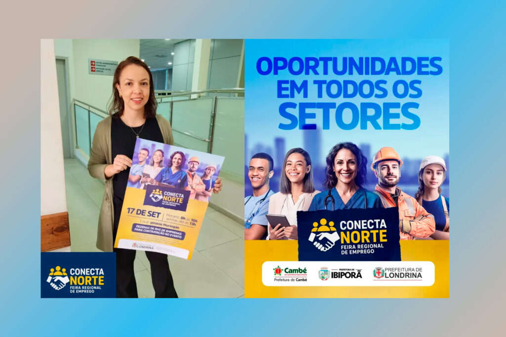 Conecta Norte vai reunir mais de 1.200 oportunidades de emprego