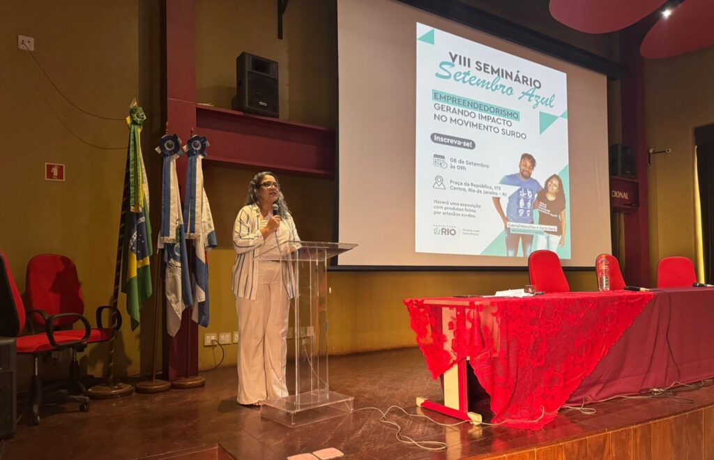 Empreendedorismo para surdos é tema de seminário