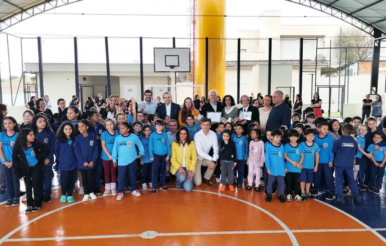 Escola Municipal Nina Gardemann inaugura novo prédio após reconstrução