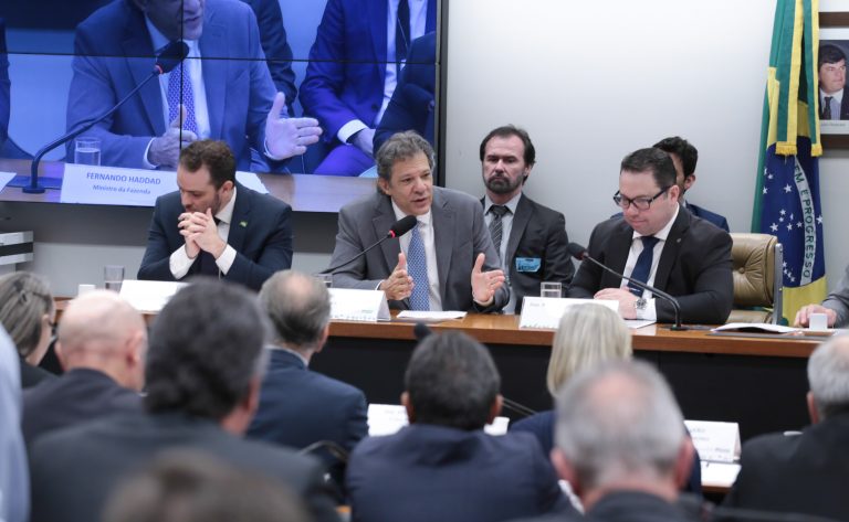 Reunião de comparecimento de ministro. Ministro da Fazenda, Fernando Haddad.