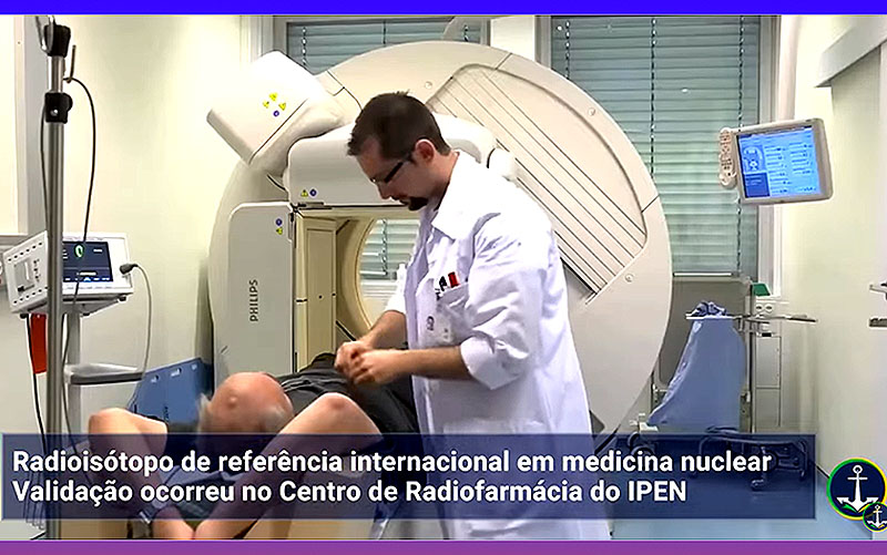 Parceria entre Marinha e Ipen inicia produção de radioisótopo contra o câncer