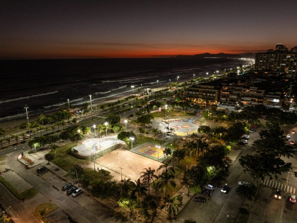 RioLuz entrega nova iluminação da Praça do Ó, na Barra da Tijuca