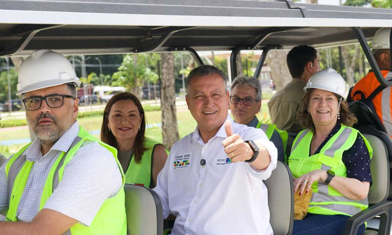 Rui Costa visita instalações da COP30, em Belém, para verificar estrutura e logística