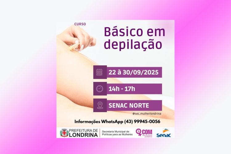 SMPM e Senac Norte promovem curso básico de depilação