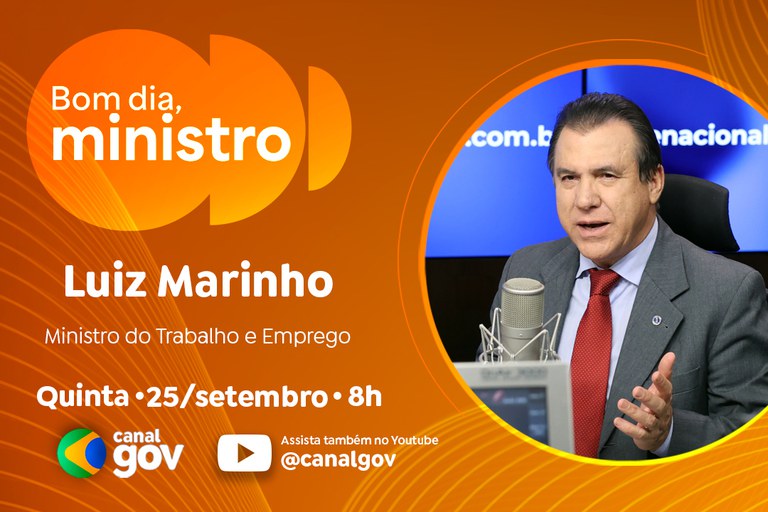 Seguro-Defeso, respostas ao tarifaço e recorde de empregos são assunto do 'Bom Dia, Ministro'