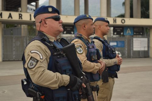 Seop e Guarda Municipal montam esquema operacional para jogo entre Fluminense e Lanús, no Maracanã