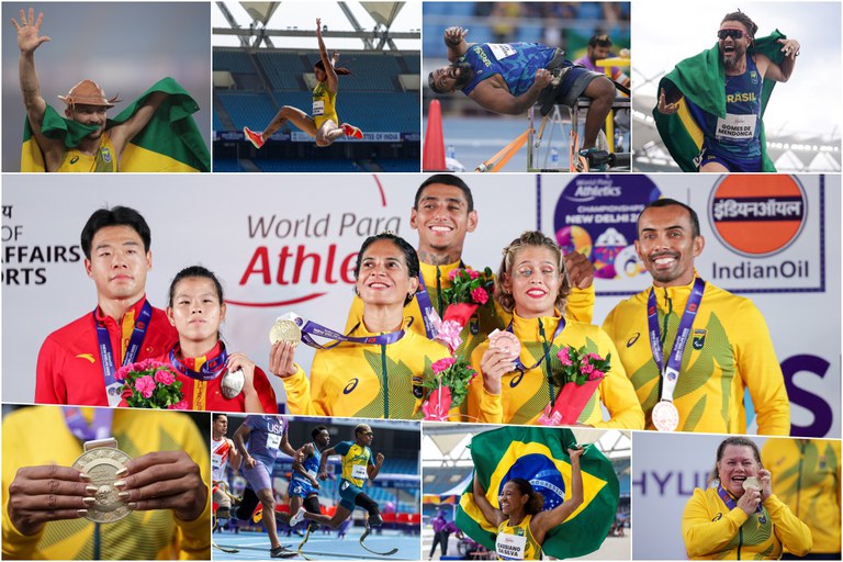 Com 100% de Bolsa Atleta, Brasil é campeão de Atletismo Paralímpico pela primeira vez