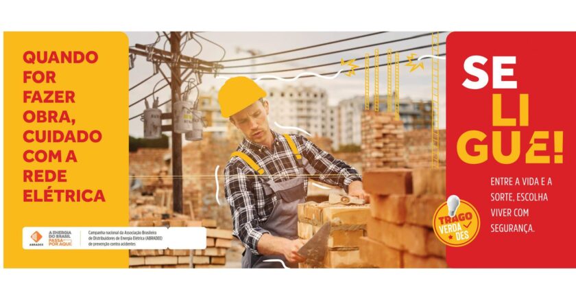 Campanha alerta para prevenção de acidentes com a rede elétrica