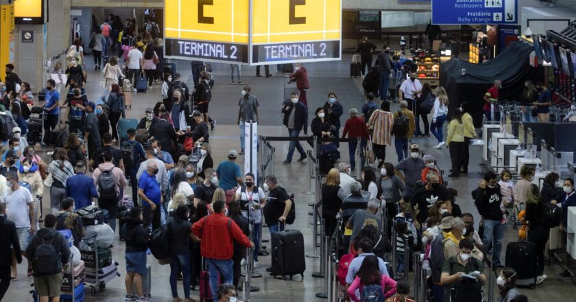 Brasil registrou aumento de 15% de passageiros em aeroportos