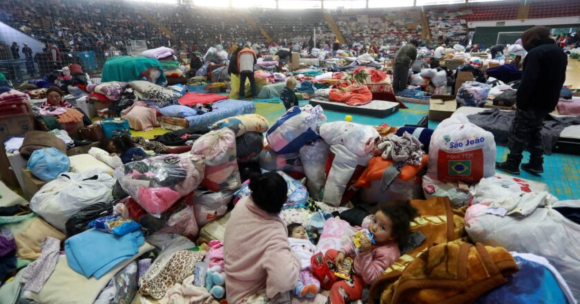 Confirmada una muerte tras el paso de un ciclón por el sur de Brasil