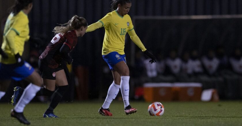 Seleção feminina perde para Canadá em segundo amistoso pós-Copa