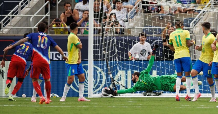 Brasil empata com EUA em último teste antes da Copa América