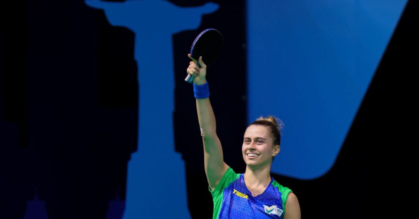 Tênis de mesa: Takahashi chega às quartas de etapa do circuito mundial