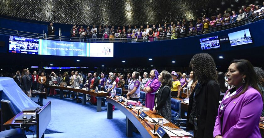 Marcha das Margaridas ocupa Senado Federal