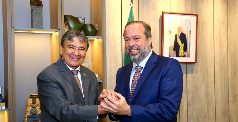 Alexandre Silveira e Wellington Dias afinam integração de bancos de dados ministeriais