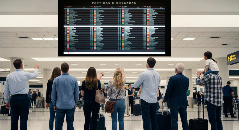 Brasil tem onze aeroportos entre os mais pontuais do mundo, segundo ranking internacional