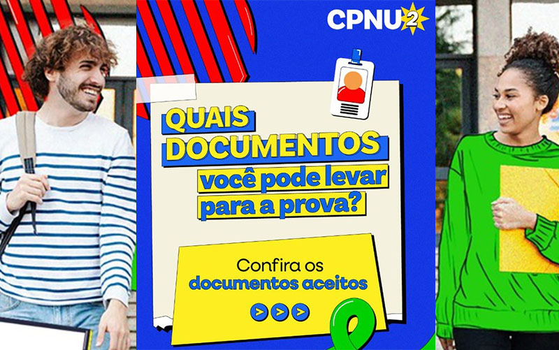 CPNU 2: Confira documentos, inclusive digitais, que podem ser usados no dia da prova