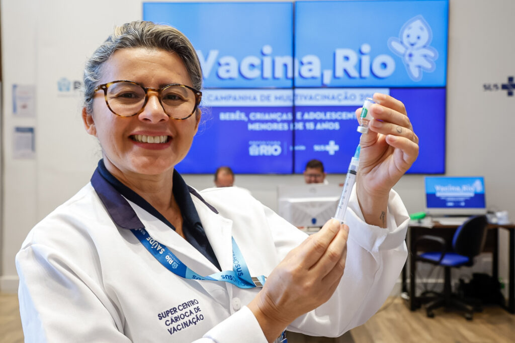 Cidade do Rio inicia campanha de multivacinação com foco em crianças e adolescentes