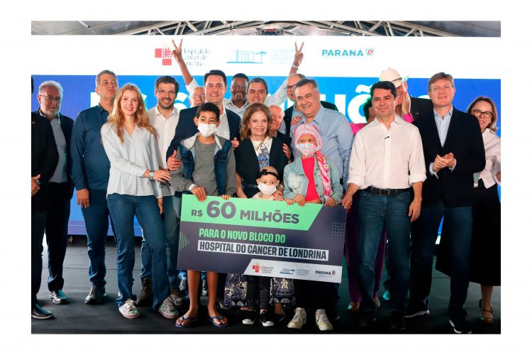 Hospital do Câncer de Londrina receberá R$ 60 milhões para construção de novo bloco