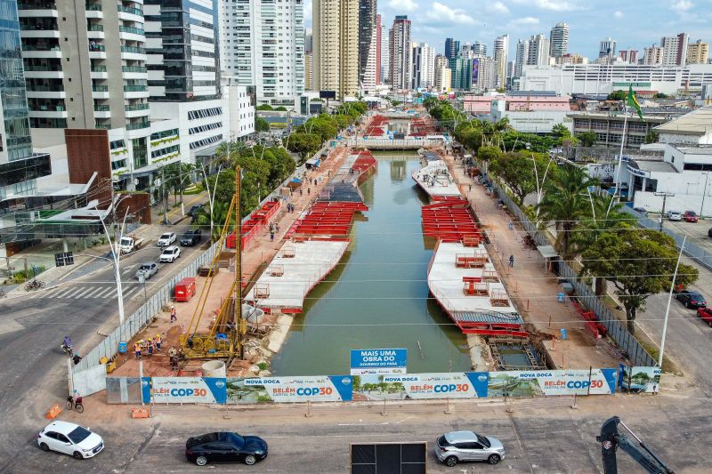 Lula inicia agenda de visitas a obras para a COP 30 e inaugura Parque Linear da Doca, em Belém