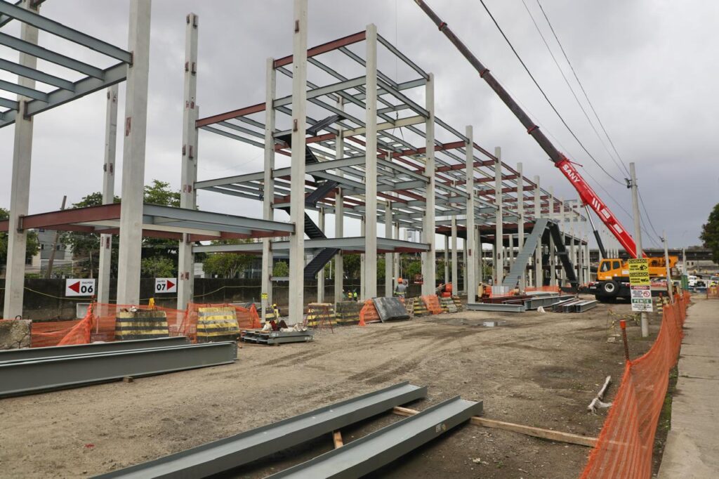 Obras da Fábrica do Samba Rosa Magalhães seguem na região da antiga Estação Leopoldina
