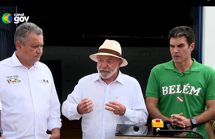 'Para cuidar do planeta Terra, a gente começa cuidando da cidade sede da COP', diz Lula