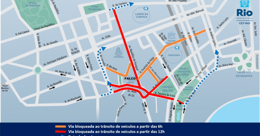 Prefeitura do Rio divulga o plano operacional para a região da Lapa no show do cantor João Gomes
