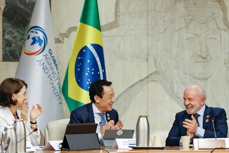 Presidente conclama mundo a se indignar contra a fome e a pobreza