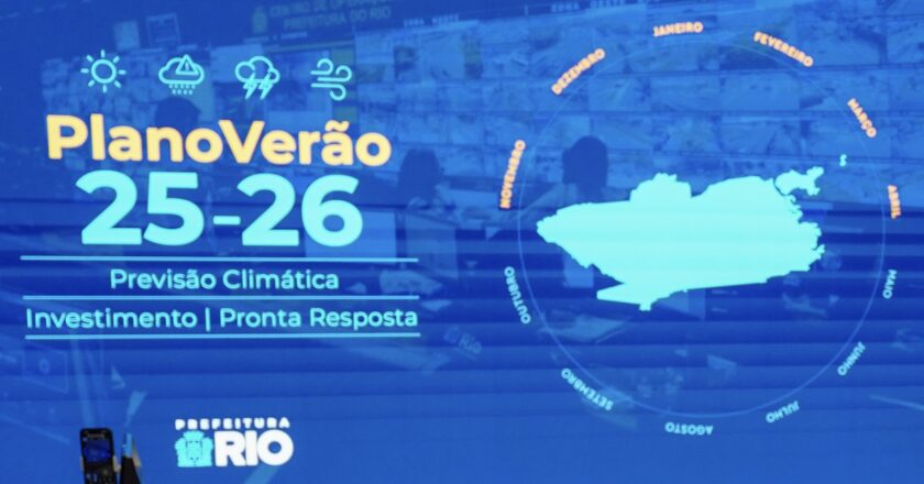 Rio apresenta Plano Verão 25/26 e totaliza R$ 5,4 bilhões em investimentos no preparo da cidade para os impactos das chuvas e do calor
