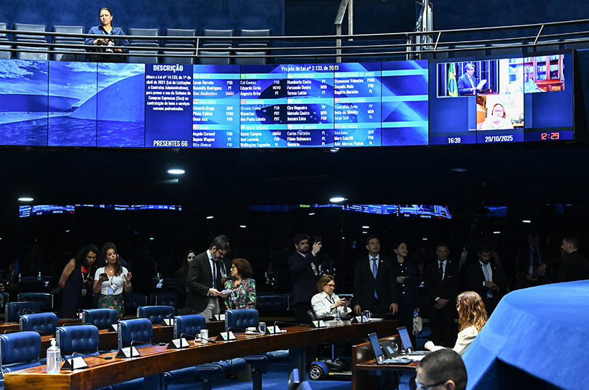 Na pauta, o PL 2.133/2023, que altera a Lei nº 14.133, de 1º de abril de 2021 (Lei de Licitações e Contratos Administrativos) para prever o uso do Sistema de Compras Expressas (Sicx) na contratação de bens e serviços comuns padronizados.