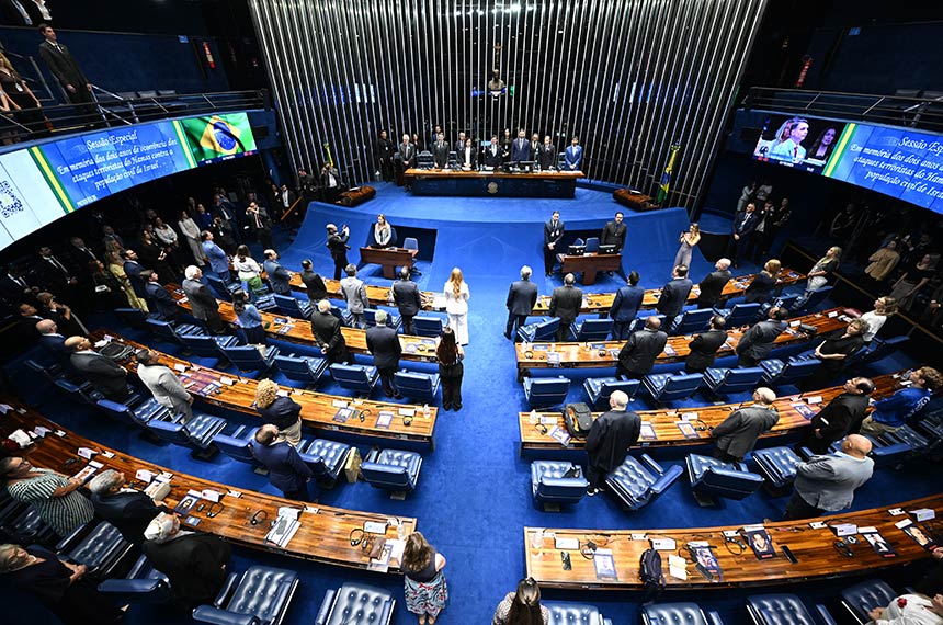 Vítimas do ataque do Hamas no 7 de outubro são homenageadas no Senado