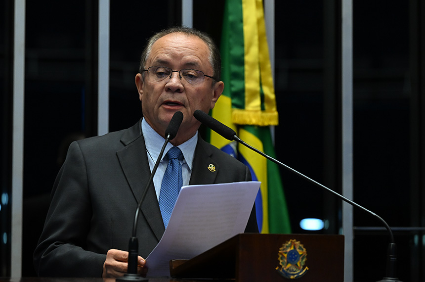 Em discurso, à tribuna, senador Zequinha Marinho (Podemos-PA).