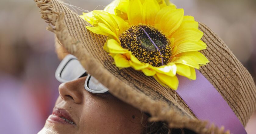 Confira imagens da Marcha das Margaridas em Brasília