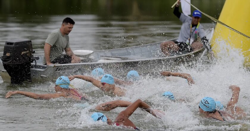 Nova geração das águas abertas surge aos olhos de medalhista olímpica