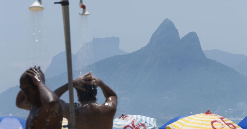 Rio bate recorde de temperatura no inverno, com máxima de 39,2°C
