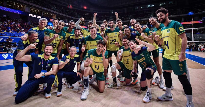 Classificado, Brasil bate China no término da fase preliminar da Liga