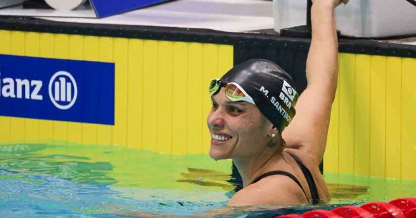 Natação: Carol Santiago é ouro, o 1º do Brasil no Mundial Paralímpico