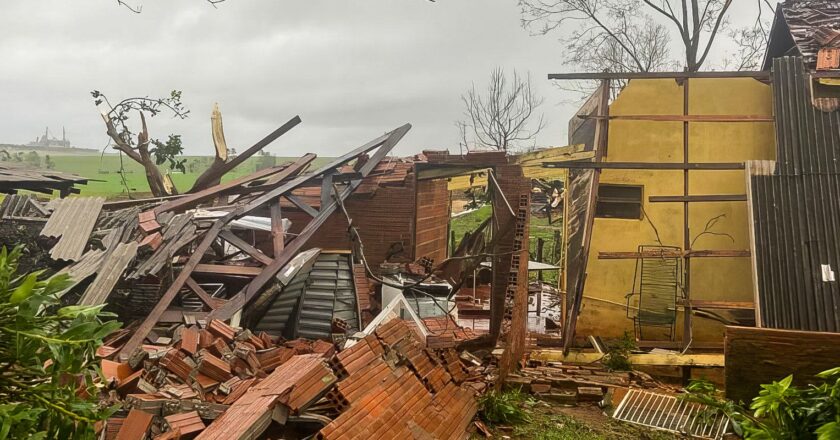 Ciclón envía aire frío al sur y sureste de Brasil