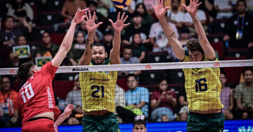 Liga das Nações: Brasil é superado pela Polônia por 3 sets a 1