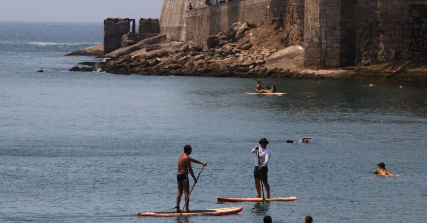 Rio tem dia de verão às vésperas da chegada de uma frente fria