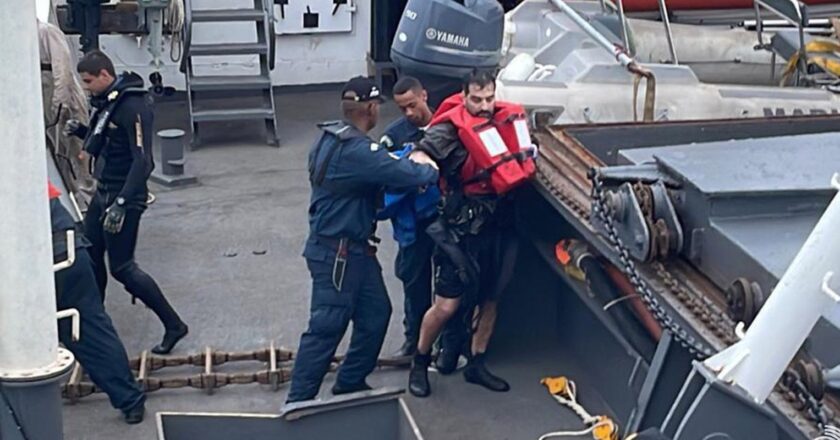 Marinha resgata turista argentino no litoral do Rio de Janeiro