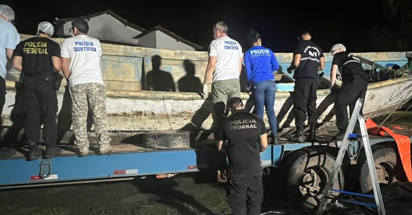 Embarcação encontrada no PA tinha como destino Ilhas Canárias, diz PF