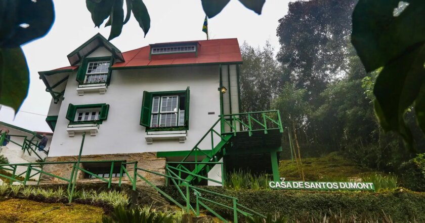 Museu em casa onde morou Santos Dumont é reinaugurado em Petrópolis
