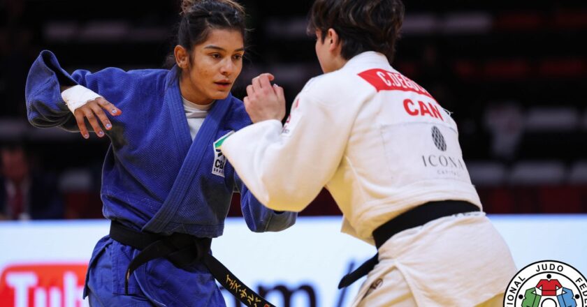 Jéssica Lima é prata no 1º dia do Grand Slam de Judô, na Turquia